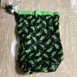 Frog Drawstring Cloth Pouch